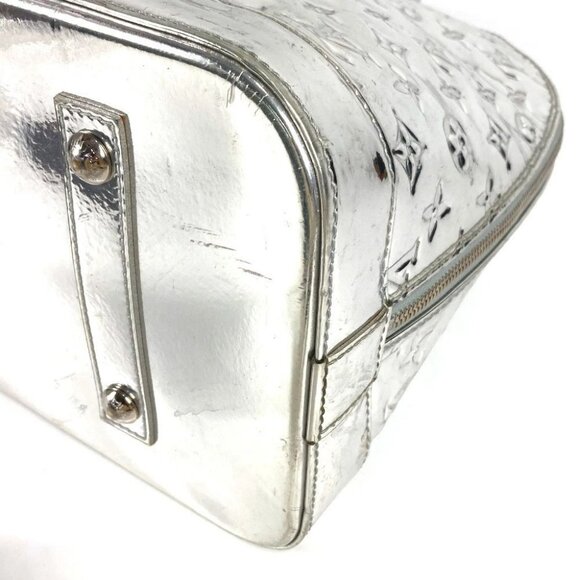 LOUIS VUITTON M95273 MonogramMiroir Alma GM Tote Bag Hand Bag Argent Silver - Picture 4 of 16